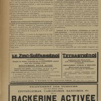 0546 - Page 544 - Sociétés savantes. Société de biologie. (Séance du 16 mars 1929). Infection expérimentale du cobaye nouveau-né par des ingestions de filtrats de cultures de bacilles tuberculeux. MM. F. Arloing et A. Dufourt / Modifications évolutives de l'épithélioma de la souris par la greffe de surrénales de lapins préparés avec épithélioma. MM. F. Arloing, Josserand et Charachon / Viscosité, conductibilité électrique et indices photométriques du sérum sanguin acidifié. M. G. Cluzet / Intensité de la circulation carotidienne au cours du choc peptonique