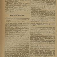 0548 - Page 546 - Sociétés savantes. Société de biologie. (Séance du 16 mars 1929). Intensité de la circulation carotidienne au cours du choc peptonique / A propos de la récente épidémie de fièvre typhoïde. Quelques remarques de laboratoire. MM. J. Gaté, H. Gardère et M. Billa / Pratique médicale. Recherches sur les propriétés pharmacodynamiques d'un glucoside de l'adonis vernalis : l'adonidoside ; par MM. le Professeur Jung et le Docteur P. Fontenaille / Livres nouveaux. L'accoucheur moderne. Précis d'obstétrique, par le Docteur Marcel Metzger / Recherches expérimentales et cliniques sur la tension du liquide céphalo-rachidien ; par M. le Docteur R. Sorel