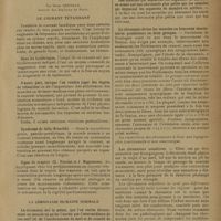 0571 - Page 569 - Revue générale. L'examen électrique et la chronaxie dans la pratique neurologique ; par Henri Desoille... Le courant tétanisant / La chronaxie humaine normale