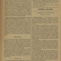 0574 - Page 572 - Revue générale. L'examen électrique et la chronaxie dans la pratique neurologique ; par Henri Desoille... Modifications pathologiques de la chronaxie / Conclusion / Sociétés savantes. Académie de médecine. (Séance du 9 avril 1929). L'Ordre des médecins. M. V. Balthazard