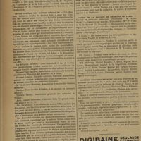 0640 - Page 638 - Informations. Conseil supérieur d'hygiène publique de France / Office central des oeuvres médicales / Cours de la faculté de médecine de Paris. Chaire de physique médicale / Cours de perfectionnement sur les troubles du rythme cardiaque