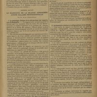 0645 - Page 643 - IVe Réunion de la commission internationale permanente pour les maladies professionnelles. Lyon, du 3 au 6 avril 1929. Premier rapport. L'étiologie de la silicose ; par M. Mavrocordato... / Deuxième rapport. Le diagnostic de la silicose considérée comme maladie professionnelle ; par M. Irvine... / Troisième rapport. La silicose au point de vue clinique ; par M. Böhme...