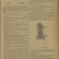 0659 - Page 657 - Deux cas de dystrophie osseuse de type particulier. Probablement liée à l'héredo-syphilis ; par MM. L. Babonneix... et P. Lonjumeau...