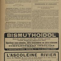 0682 - Page 680 - Sociétés savantes. Société médicale des praticiens. (Séance du 15 février 1929) / (Séance du 15 mars 1929) / Imperforation de l'hymen. M. Briault / Méthode de Filderman. M. Brossan, des coupes faites par M. Guieysse / Jurisprudence et législation. Cumul des fonctions de médecin et de pharmacien