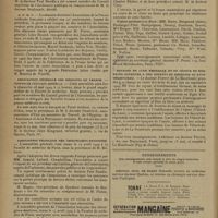 0688 - Page 686 - Informations. Concours pour l'obtention des bourses de pharmacie / Conseil supérieur de l'assistance publique / A.P.M.F. / Association générale des médecins de France. Assemblée générale annuelle / Association française des chirurgiens dentistes / « Médecins parisiens de Paris » / Bourses de cure thermale et de séjour en montagne offertes à des enfants de médecins ou d'universitaires / Renseignements
