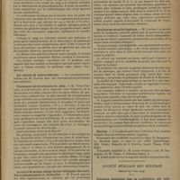0713 - Page 711 - Sociétés savantes. Académie de médecine. (Séance du 7 mai 1929). Traitement de l'érythrémie. MM. Vaquez et Mouquin / Les centres de malariathérapie. M. Claude / Traitement des diverticules du côlon. M. Victor Pauchet / La souris de maison comme facteur étiologique des maladies à pneumocoques et colibacilles. M. Palier / Résultats de l'inoculation du bacille B. C. G. à des animaux soumis à un régime carencé. MM. G. Mouriquand et P. Bertoye / Dysthymies sexuelles ingénues. M. Laignel-Lavastine / Election / Société médicale des hôpitaux. (Séance du 3 mai 1929). Fractures spontanées chez un syphilitique non tabétique. Remarques sur la pathogénie des fractures tabétiques. MM. Sézary et Jonesco