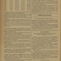 0720 - Page 718 - Informations. Le mouvement de la population française en 1928 / « L'aide aux cardiaques » (Fondation Dike) / Nécrologie / Cours de la faculté de médecine de Paris. Clinique thérapeutique de l'hôpital de la Pitié / Notes de pratique. Cardiopathies et états nerveux / Renseignements