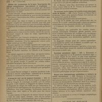 0726 - Page 724 - Sociétés savantes. Société de neurologie. (Séance du 11 avril 1929). Sur les réflexes vertébraux. M. J. Jarkowski / Oedème dur traumatique de la main. Intervention des réflexes sympathiques, vaso-moteurs et trophiques. MM. Tinel et Moncany / A propos de huit cas de tumeurs frontales. MM. Cl. Vincent, Th. de Martel et M. David / Un nouveau cas de tumeur de la poche cranio-pharyngée, poche de Rathke. MM. Clovis Vincent et Marcel David / Paralysie ascendante aiguë. MM. L. Babonneix et A. Duruy / Hoquet avec hémisyndrome cérébelleux et bulbaire de nature névraxitique. MM. Rimbaud et Chardonneau / Société de biologie. (Séance du 27 avril 1929). Au sujet des neuro-infections mortelles autostérilisables. L'encéphalite herpétique du renard. MM. C. Levaditi, P. Lépine et R. Schoen