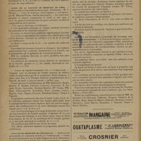 0752 - Page 750 - Informations. Nécrologie / Cours de la faculté de médecine de Paris. Laboratoire d'anatomie pathologique / Cours de perfectionnement sur la tuberculose / Faculté de médecine de Strasbourg. Association Alsacienne et Lorraine contre la tuberculose / Institut de technique sanitaire et hygiène spéciale des industries