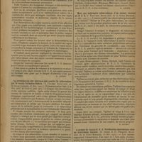 0763 - Page 761 - Analyses et indications bibliographiques. Pédiatrie sous la direction de M. L. Babonneix... V. Maladies des nourrissons. Prémunition des nouveau-nés contre la tuberculose par le vaccin B. C. G. (S. Cordey. Revue méd. de la Suisse romande) [R. Levent] / La prémunition des nouveau-nés contre la tuberculose par le vaccin Calmette-Guérin. (A. Cramer. Revue méd. de la Suisse romande) [R. Levent] / A propos de la prémunition des nourrissons contre la tuberculose par le vaccin B. C. G. (Weill-Hallé. Revue méd. de la Suisse romande) [R. Levent] / Mort par méningite tuberculeuse d'un enfant vacciné au B.C.G. (J. Taillens, Revue méd, de la Suisse Romande) [R. Levent] / A propos du vaccin B. C. G. Vérification anatomique chez un nourrisson vacciné. (R. Girod et Cl. Debarge. Revue méd. de la Suisse Romande) [R. Levent]