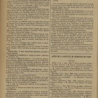 0820 - Page 818 - Congrès. Avantages accordés aux médecins français et étrangers adhérents et à leur famille / Livres nouveaux. Troubles des échanges nutritifs dans la tuberculose pulmonaire, par R. Monceaux... / Actes de la faculté de médecine de Paris. Thèses