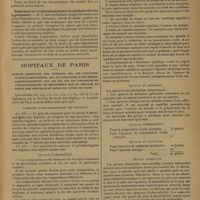 0835 - Page 833 - Sociétés savantes. Société de biologie. (Séance du 11 mai 1929). Sur l'atténuation de la toxicité de l'adrénaline par quelques substances organiques. M. G. Boivin / Remarques sur la pharmacodynamie de quelques extraits hypotenseurs. M. G. Boivin / Hôpitaux de Paris. Arrêté modifiant les articles 228, 229 (Concours d'ophtalmologiste) ; 230, 231 (Concours d'oto-rhino-laryngologiste) ; 232, 232 bis, 233,234 (Concours de stomatologiste) du règlement sur le service de santé des hôpitaux et hospices civils de Paris / Concours d'ophtalmologiste des hôpitaux / Concours d'oto-rhino-laryngologiste des hôpitaux