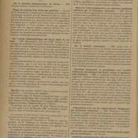 0888 - Page 886 - Sociétés savantes. Académie de médecine. (Séance du 11 juin 1929). Projet de création d'un ordre des médecins / Sur l'action hématopoïétique des fortes doses du jus frais. MM. Mouriquand, Leulier et Mlle Schoen / Election / Société médicale des hôpitaux. (Séance du 31 mai 1929). Un cas de méningite tuberculeuse guérie. M. André Cain, à propos de la communication de M. Jousset / Deux cas d'abcès pulmonaires non amibiens rapidement améliorés par le traitement émétinien. MM. Brulé Laporte et Ragu / Sur la maladie exostosante. MM. André Léri et F. Layani / Syndrome douloureux et paralytique avec troubles trophiques (ébranlement des dents), anémie et manifestations viscérales. MM. A. Lemierre et Etienne Boltanski / Présentation d'un cas de scaphocéphalie. Nosographie des dysostoses craniennes. MM. Papillault et Henri Desoille / Société de stomatologie de Paris. (Séance du 19 mars 1929). Présentations. M. Béliard