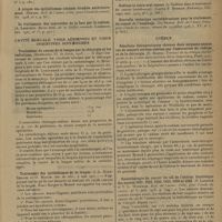 0903 - Page 901 - Analyses et indications bibliographiques. Radiumlogie ; par Simone Laborde... Curiethérapie. Peau. Sur la radiorésistance des épithéliomas cutanés irradiés antérieurement. (E. Marquis. Bull. de l'Assoc. franç. pour l'étude du cancer) / Cavité buccale. Voies aériennes et voies digestives supérieures. Traitement du cancer de la langue par la chirurgie et les radiations. (Méngaux. Th. de Paris) / Traitement des épithéliomas de la langue. (I.-L. Roux-Berger et O. Monod. Soc. de chir.) / Utérus. Résultats thérapeutiques obtenus dans soixante-quinze cas de cancers cervico-utérins par l'association du radium et de la chirurgie. (R. Monod, Travaux de la clinique chirurgicale et du centre anticancéreux de la Salpêtrière) / Radiothérapie du cancer du col de l'utérus. Statistique des années 1921, 1922, 1923, 1924, 1925 et 1926. (S. Laborde et Y. L. Wickham. Bull. de l'Assoc. franç. pour l'étude du cancer)