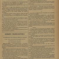 0909 - Page 907 - Pratique médicale. Contribution au traitement de l'état migraineux et des céphalées non symptomatiques d'une lésion organique ; par Léon Schekter... / Intérêts professionnels. Confédération des syndicats médicaux français