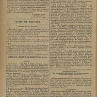 0928 - Page 926 - Jurisprudence et législation. Responsabilité médicale. Chirurgie esthétique. [H. Ribadeau Dumas...] / Notes de pratique. Oedème aigu du poumon / Actes de la faculté de médecine de Paris. Thèses / Renseignements
