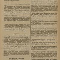 0973 - Page 971 - Chronique. Le VIIe centenaire de l'université de Toulouse / Sociétés savantes. Société de neurologie. (Séance du 6 juin 1929) / Myoclonie du voile du palais chez les anxieux. MM. Laignel-Lavastine et Robert Largeau / Quatre malades atteints de tumeurs du cerveau. Ablation. Guérison. MM. Th. De Martel, Clovis Vincent, M. David et P. Puech / Sur les érythrodermies produites par le luminal sodique. MM. Rodriguez Arias et Garcia Gonzalez... / L'épreuve encéphalographique dans un cas de tumeurs multiples du cerveau. M. Egas Moniz...