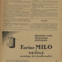 0994 - Page 992 - Sociétés savantes. Académie de médecine. (Séance du 3 juillet 1929). La carence de magnésium. Ses causes actuelles. M. Delbet / Le surmenage. M. Lesage / Désodorisation et désinfection de l'air dans une salle. M. Cambier / Le signe de l'oedème de la paupière inférieure chez les rétentionnistes. M. Fodéré / Election / Congrès. IVe Congrès des dermatologistes et syphiligraphes de langue française