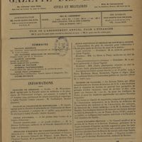 1031 - Page 1029 - Sommaire / Informations. Facultés de médecine. Alger / Faculté de pharmacie de Montpellier / Légion d'honneur. Grande chancellerie / Médailles d'honneur de l'assistance publique / Marine / École principale du service de santé de la marine / Bourses de vacances / Ligue d'hygiène mentale