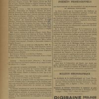 1048 - Page 1046 - Informations. Médaille d'honneur des épidémies / Guerre / Les amis de l'aviation sanitaire / T. S. F. / Nécrologie / Intérêts professionnels. Les équivalences du baccalauréat et les étudiants en médecine naturalisés / Bulletin bibliographique