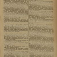 1053 - Page 1051 - Revue générale. La tuberculose du poignet aux différents âges ; par le Docteur Forest de Faye. Pronostic / Symptomatologie / Période d'état. Évolution