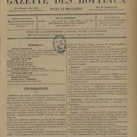1063 - Page 1061 - Sommaire / Informations. Hôpitaux de Paris / XVIe Congrès annuel d'hygiène. Rapports / Conférence / Visites