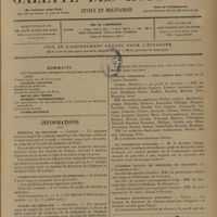 1119 - Page 1117 - Sommaire. Informations. Hôpitaux de Province. Lorient / Agrégation des facultés de médecine / Écoles de médecine. Clermont / Rouen / Légion d'honneur. Guerre / Le surmenage scolaire / Académie royale de médecine de Belgique / Bureaux municipaux d'hygiène. Nancy