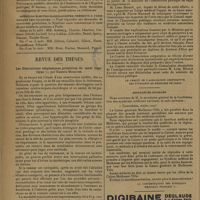 1120 - Page 1118 - Informations. Bureaux municipaux d'hygiène. Nancy / Saintes / Médecins électro-radiologistes présents à Paris durant les vacances / Revue des thèses. Les obstructions néoplasiques primitives du canal hépatique, par Hassein Mohaven / Intérêts professionnels. Les équivalences du baccalauréat et les étudiants en médecine naturalisés / Assurances sociales
