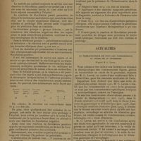 1142 - Page 1140 - La réaction de floculation dans le paludisme ; par P. Adida / Actualités. La thérapeutique de tous les vomissements au cours de la grossesse ; d'après M. G. Leven