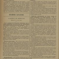 1144 - Page 1142 - Actualités. La thérapeutique de tous les vomissements au cours de la grossesse ; d'après M. G. Leven / Sociétés savantes. Académie de médecine. (Séance du 30 juillet 1929). Sur la présence de l'ultravirus tuberculeux dans le liquide ammiotique d'un oeuf extrait par hystérectomie d'une femme atteinte de tuberculose pulmonaire. MM. A. Calmette, A. Couvelaire, J. Valtis, M. Lacomme et A. Saenz / Virus de la fièvre jaune. M. A. Pettit / Pharmacodynamie. M. Tiffeneau, une note de M. Régnier / Quelques réflexions à propos des récentes communications de M. Calmette et de M. Léon Bernard sur les résultats de la vaccination par le B. C. G. M. J. Lignières / Recherches expérimentales sur l'action toxique de l'alcool méthylique et de l'alcool éthylique. MM. G. Marinesco, St. Draganesco et D. Grigoresco / Société de médecine de Paris. (Séance du 27 avril 1929). La syphilis chez les tuberculeux. M. Galliot