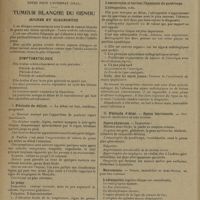 1148 - Page 1146 - Livres nouveaux. Tableaux de diagnostic de l'endocrine / Notes pour l'internat (oral). Tumeur blanche du genou. (Signes et diagnostic)
