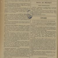 1168 - Page 1166 - Informations. Facultés de médecine. Lille / Nancy / Toulouse / Legs en faveur de la faculté de médecine de Paris / Fédération des syndicats médicaux de la seine / Statistique municipale / Notes de pratique. États hyposystoliques / Congrès. Le XIIIe international de physiologie
