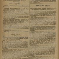 1196 - Page 1194 - Sociétés savantes. Société des sciences médicales & biologiques de Montpellier et du Languedoc méditerranéen. (Séance du 19 avril 1929). Un cas de maladie de Vaquez traité par la radiothérapie. MM. Vedel, Vidaldd, Laux et Gondard / (Séance du 26 avril 1929) / Traitement chirurgical des varices. M. H. Estor / (Séance du 3 mai 1929) / Note sur la malariathérapie en pathologie mentale. M. Billet / Deux cas de mort par oedème pulmonaire suraigu après ponction lombaire chez deux malades ayant présenté des crises comitiales. MM. Euzière, Viallefont et Ratie / Revue des thèses. Contribution à l'étude du traitement des broncho-pneumonies des enfants, par le Docteur Elisabeth Boudon