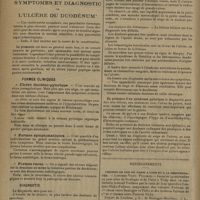 1244 - Page 1242 - Livres nouveaux. La question de l'opium, par Justin Zender... / Notes pour l'internat. Symptômes et diagnostic de l'ulcère du duodénum / Renseignements