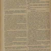 1289 - Page 1287 - Livres nouveaux. Cours élémentaire de zoologie, par Rémy Perrier... / Le tractus thyréoglosse. Embryologie topographique. Pathologie chirurgicale. Kystes, fistules et tumeurs, par G. Rémy Néris... / Précis élémentaire d'anatomie, de physiologie, de pathologie, par P. Rudaux... / Noël Mathias, roman, par Gil Robin. [L. Babonneix] / Techniques de médecine opératoire, par Robert Soupault... Préface du professeur B. Cunéo