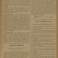 1304 - Page 1302 - Les ligatures difficiles ; par H. Billet... Ligature des artères plantaires / Pratique médicale. Traitement du point de côté ; par le Docteur J. Diamant / Faculté de médecine de Lille. Thèses soutenues pendant l'année 1928-1929