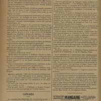 1328 - Page 1326 - Informations. Cours de la faculté de médecine de Paris. Clinique des maladies cutanées et syphilitiques / Hôpital Laennec. Service d'oto-rhino-laryngologie / Congrès. Vie Congrès des pédiatres de langue française / Le VIe Congrès de l'association des gynécologues et obstétriciens de langue française