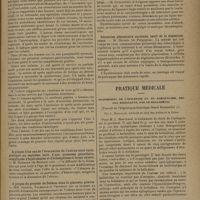 1335 - Page 1333 - Sociétés savantes. Réunion obstétricale et gynécologique de Montpellier. (Séance du 26 juin 1929). La radiographe peut-elle servir à diagnostiquer l'âge de la grossesse ? M. Brémond... / Accouchements provoqués avant terme pour rétrécissement pelvien. M. Léon Vallois / A propos d'un cas de l'évacuation de l'utérus sous rachi, pratiqué au septième mois d'une grossesse gémellaire, compliquée d'hydramnios et d'éctampsisme à forme sévère. M. Brémond... / A propos du procédé de Delmas dans le placenta praevia. MM. Guérin, Valmalle et Verdeuil / Dégénérescence maligne des kystes dermoïdes de l'ovaire. M. Tedenat / Kyste dermoïde, pyométrie et phlegmon du ligament large. M. Godlewski... / Rétention placentaire ancienne, seuil de la dégénérescence. M. Deveze... / Pratique médicale. Traitement de l'épilepsie et en particulier, des cas résistants, par le Belladénal. [Travail de l'hôpital psychiatrique Henri Rousselle] ; par L. Marchand...