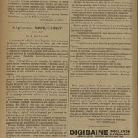 1410 - Page 1414 - Informations. Mission / Fondation Quivy. (Voir la suite, p. 1426) / Alphonse Mouchet (1842-1929) ; par H. Rouvillois. [Nécrologie]