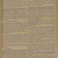 1471 - Page 1475 - Analyses et indications bibliographiques. Dermatologie et syphiligraphie ; par le Docteur P. Castinel. II. Syphiligraphe. Pathologie générale. Ponction lombaire ou sous-occipitale dans la syphilis. (W. Schönfeld. Munch. med. Woch.) / Clinique. Sur l'ostéo-chondrie syphilitique du foetus. (Péhu, Policard et Brochet, Journ. de méd. de Lyon...) / Rôle de la syphilis héréditaire dans le déterminisme des encéphalopathies infantiles communément attribuées aux traumatismes obstétricaux. (Babonneix. Ann. des mal. vénér...) / Réactions humorales. Valeur comparative des réactions d'hémolyse et de floculation. (W. Lévy. Bull. méd...) / De la valeur des réactions sérologiques dans la syphilis. (Flandrin. Presse méd...) / Traitement. Etude de la pyrétothérapie dans les divers stades de la syphilis. (Richter. Deuts. méd, Woch...) / Résultats cliniques et biologiques et la stovarsothérapie dans 125 cas de paralysie générale. (Sézary et Barbé Presse méd...) / L'élimination du bismuth de l'organisme humain en tenant compte de la valeur thérapeutique, pour la syphilis de ses différentes préparations et du mode d'administration. (W. Engelhardt. Archiv. fur dermat...) / Etude expérimentale des bismuths lipo-solubles. (Levaditi, avec la collaboration de Sanchis-Bayarri, Mlle Schoëlen et Mlle Manin. Ann. de l'Inst. Pasteur...) / Les préparations bismuthiques. Etude radiographique de leur élimination. (H. Montlaub. Ann. de dermat...)