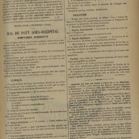 1479 - Page 1483 - Livres nouveaux. Notions d'hygiène, d'anatomie et de physiologie de soins aux malades et de soins aux aliénés. Manuel des infirmiers et infirmières des hôpitaux et asiles, par le Docteur Rodiet... / Notes pour l'internat (oral). Mal de pott sous-occipital (A suivre) / Chemins de fer de Paris à Lyon et à la méditerranée
