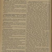 1506 - Page 1510 - Sociétés savantes. Société de chirurgie. (Séance du 10 octobre 1929). Spina bifida. M. Leveuf. Observations de spina bifida de M. Yotchitch... / Inversion utérine d'origine puerpérale au dix-huitième jour. Hystérectomie vaginale. M. Cadenat, cette observation de M. Murard / Fracture du crâne. M. Oudard. une intéressante observation de M. Rubois... / Gastrostomie continente. M. Gernez / Pancréatites chroniques. M. Brocq / Présentation de malades. M. Monod / Informations (Suite). Liste alphabétiques des candidats au concours de l'externat des hôpitaux de Paris