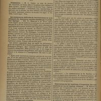 1526 - Page 1530 - Sociétés savantes. Académie de médecine. (Séance du 22 octobre 1929). Présentation. M. L. Camus, au nom du docteur Ed. Chaumier / Les conséquences médicales du fonctionnement de la loi allemande des assurances sociales exposées par le Professeur Eppinger. MM. Pr Merklen et M. Wolf / Observations sur les conditions d'évaporation des eaux minérales en vue de l'analyse chimique. M. Breteau