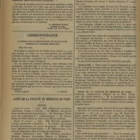 1530 - Page 1534 - Jurisprudence et législation. Responsabilité civile. Maladies professionnelles. (Loi du 25 octobre 1919). [R. Ribadeau Dumas] / Correspondance. A propos des ostéomyélites du maxillaire inférieur d'origine dentaire. [A. Herpin] / Actes de la faculté de médecine de Paris. Thèses / Informations. (Suite). Avis de concours / Fédération des chefs de clinique et anciens chefs de Clinique de France / Nécrologie / Cours de la faculté de médecine de Paris. Clinique obstétricale / Hôpital Saint-Antoine