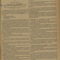 1577 - Page 1581 - XXXVIIIe Congrès de l'association française de chirurgie. Paris, 8-13 octobre 1929. Troisième question. Evolution et traitement des plaies des tendons de la main. Résumé du rapport de MM. J.-J. Bloch... et P. Bonnet...
