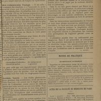 1583 - Page 1587 - Actualités. L'yohimbine / Notes de pratique. Hypertension artérielle / Actes de la faculté de médecine de Paris. Thèses
