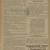1620 - Page 1626 - Informations. Réunion hydrologique et climatologique de Montpellier / Société d'anthropologie de Paris / Nécrologie / Avis de concours / Cours de la faculté de médecine de Paris / Correspondance. Fédération nationale des médecins du front. La maison de retraite des médecins du front. (Voir la suite, p. 1629) / Renseignements