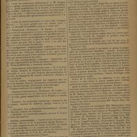 1647 - Page 1653 - Informations. Cours de la faculté de médecine de Paris. Cours d'histoire de la médecine et de la chirurgie / Cours de radiologie clinique / Cours de pathologie chirurgicale / Cours de perfectionnement du jeudi soir / Physiologie / Enseignement complémentaire libre / Chaire de thérapeutique / Hôpital Lariboisière. Consultation Civiale / Société de thérapeutique / Chronique. Le cinquantenaire du concours médical (17-18 novembre 1929)