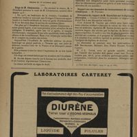 1728 - Page 1736 - Sociétés savantes. Académie de médecine. (Séance du 26 novembre 1929). Eloge de M. Clemenceau / Rapport sur la vaccination préventive contre les maladies typhoïdes pour les travailleurs de laboratoire. M. Léon Bernard / Discussion du rapport de M. Rouvillois sur le diplôme de chirurgien