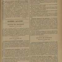 1745 - Page 1753 - XXe Congrès français de médecine. Montpellier, 15-17 octobre 1929. Communications diverses / Sociétés savantes. Société de chirurgie. (Séance du 30 octobre 1929) / (Séance du 6 novembre 1929). Injections intraveineuses de bactériophages. M. Gosset / Rachi-anesthésie suivie d'incidents. M. Basset, cette observations de M. Murard... / Volvulus du côlon pelvien. M. Basset, cette observations de M. Polony / Drainage par Mikulicz dans la gastrectomie. M. Métivet, sur un travail de MM. Corachon et Armandier... / Iléus biliaire. M. Brocq, une observation de M. Gueullette / Atélectasie pulmonaire post-opératoire. M. Mocquot / Société de biologie. (Séance du 9 novembre 1929). La réaction de fixation gonococcique au cours de la gestation et de la puerpéralité. MM. Ed. Lévy-Solal, Jean Paraf et Pariente / Résistance du lapin aux saignées répétées. MM. S. Dejust et R. Vaurs / Sur la sensibilité cutanée à la tuberculine chez les nourrissons ayant ingéré du vaccin B. C. G. MM. Robert Debré et E. Cofino